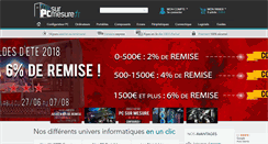 Desktop Screenshot of monpcsurmesure.fr